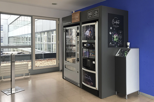 Máquinas de vending para hospitales